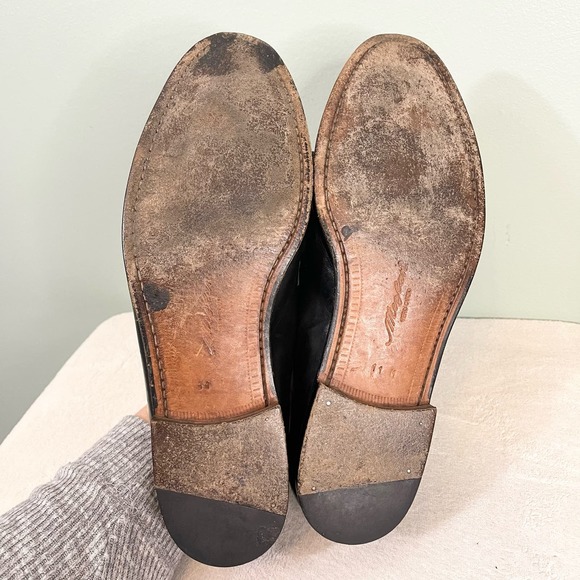 Mezlan Santander Men's Black Leather Kiltie Tassel Loafer Shoes Size 11M - Picture 10 of 12